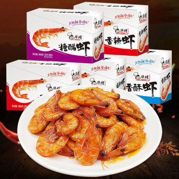 虾先生即食大虾干 甜味烘焙的海洋馈赠